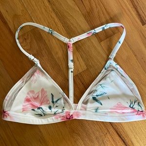 VS PINK triangle racerback bikini top